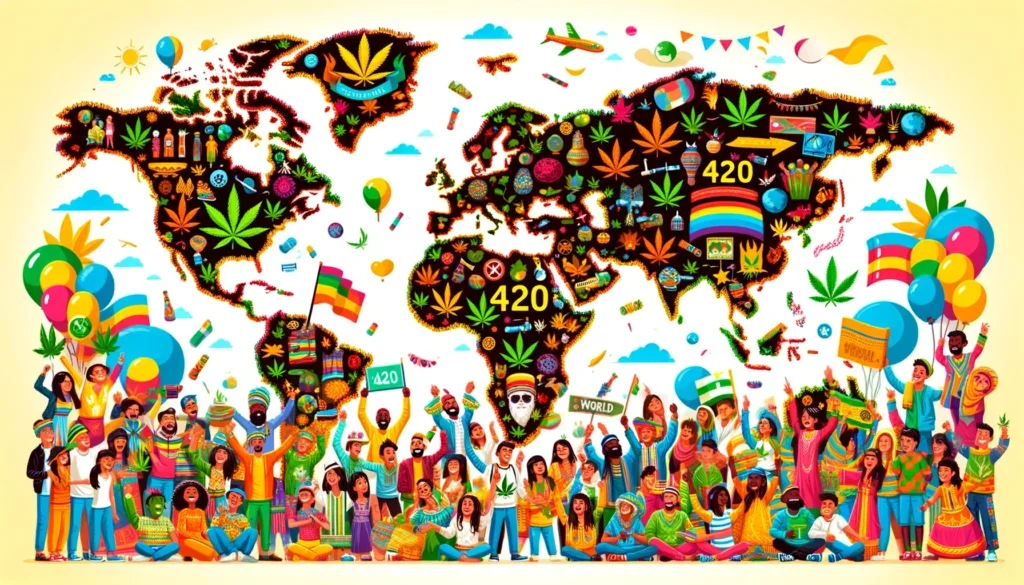 World map 420